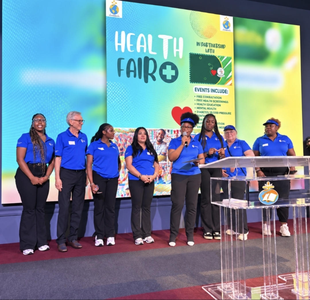Bikoi foundation team presenting health fair